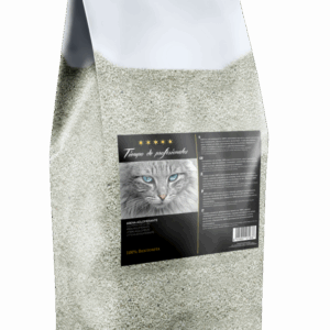 Arena aglomerante blanca