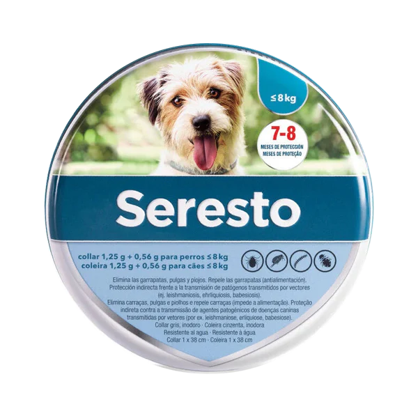 Seresto Collar Perros – 8Kg / 38cm